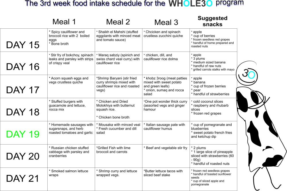 diet whole30_W3 Eng